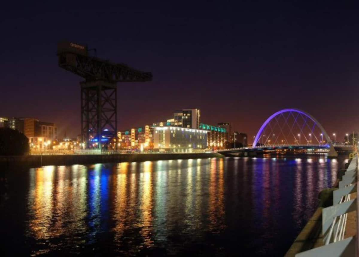 Glasgow City Centre G1 Penthouse With Riverviews - Duplex Dış mekan fotoğraf