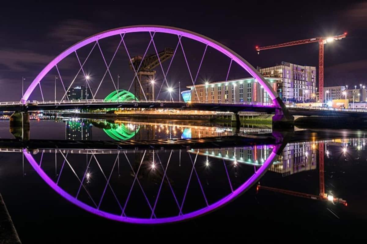 Glasgow City Centre G1 Penthouse With Riverviews - Duplex Dış mekan fotoğraf